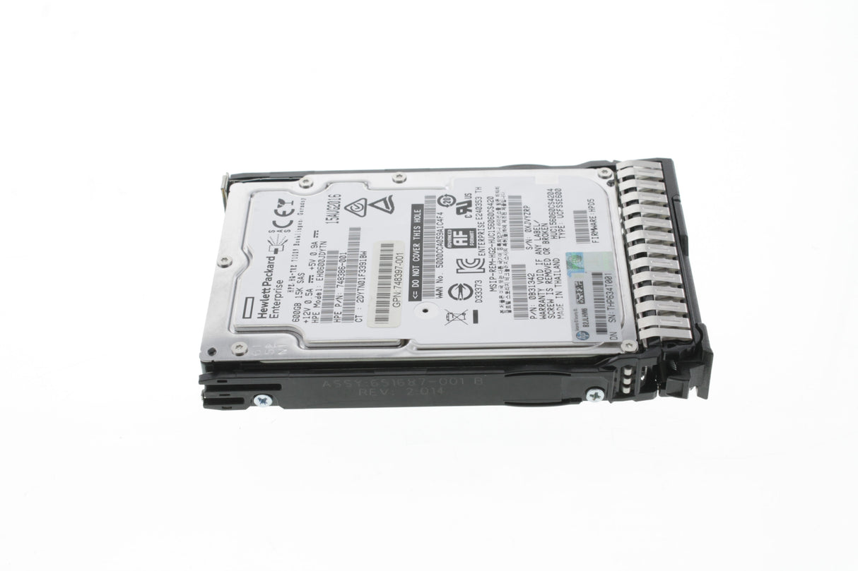 HP 748387-B21 HPE 600GB SAS 12G Enterprise 1