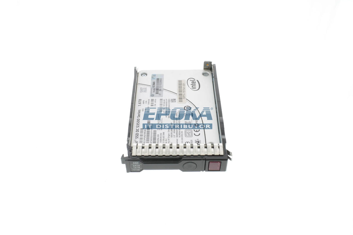 HP 757339-B21 HP 1.6TB 6G SATA Value Endurance SFF 2.5-in SC Enterprise SSD