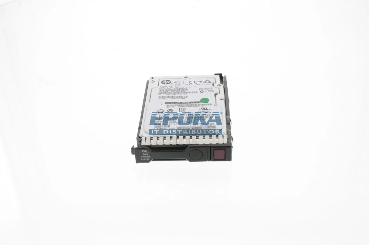 HP 759210-B21 HP 450GB 12G SAS 15K RPM SFF (