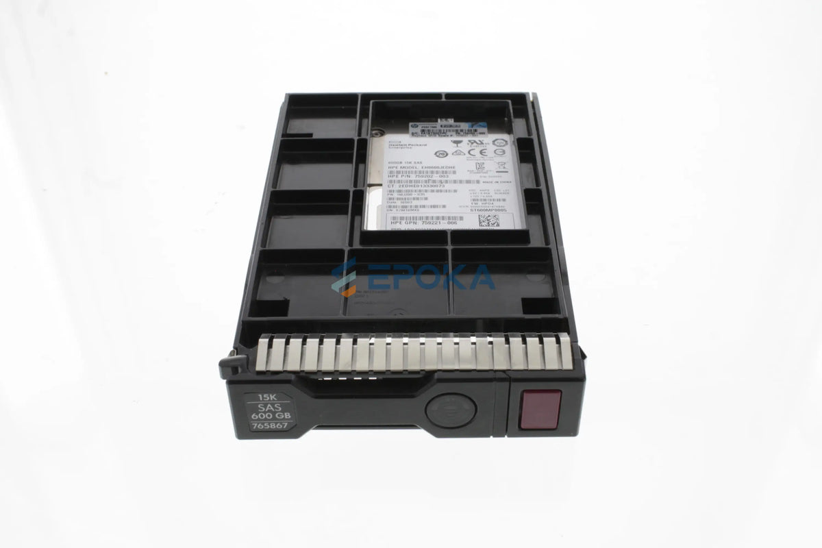 HP 765424-B21 HP 600GB 12G SAS 15K 3.5IN ENT