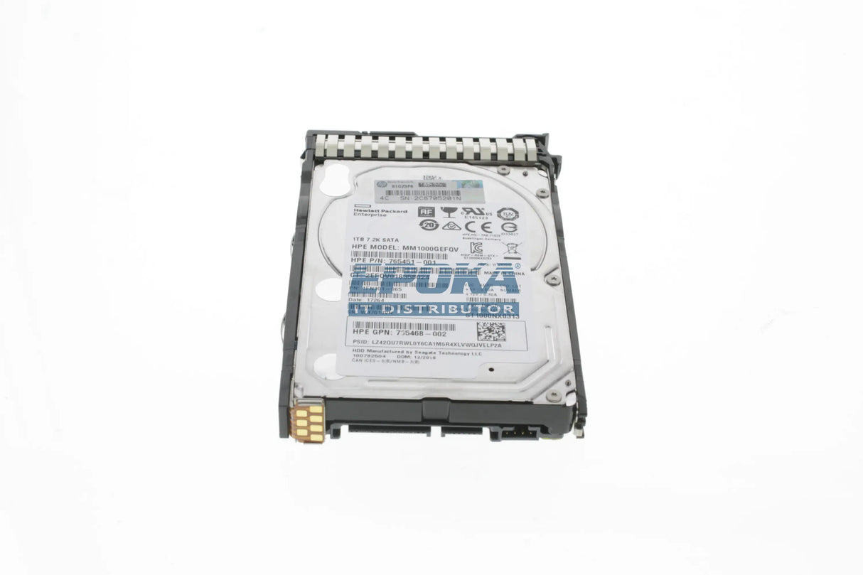 HP 765453-B21 HPE 1TB SATA 6G Midline 7.2K S