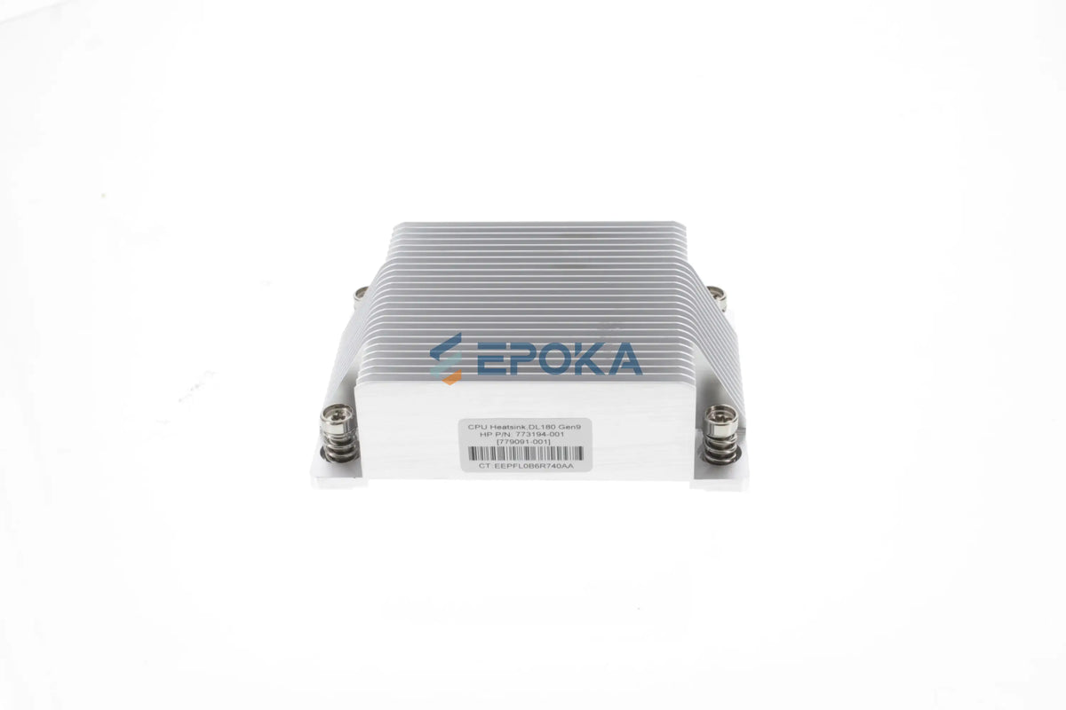 Screw-down type processor heatsink - Screws to the system I/O board
