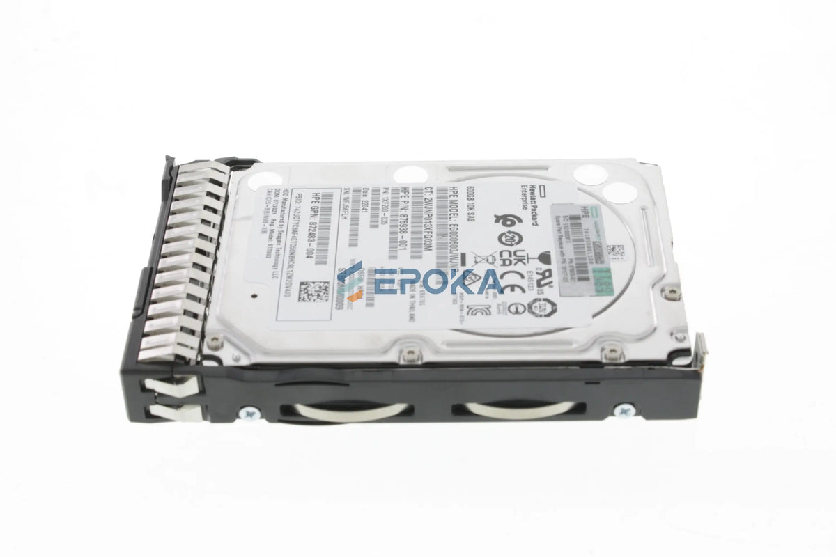 HPE 600GB SAS 12G 10K Enterprise SFF (2.5in ) SC HDD
