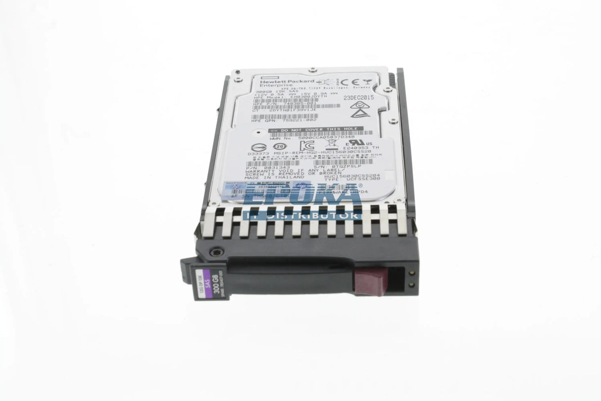 HP 785099-B21 HP 300GB 12G SAS 15K RPM SFF (