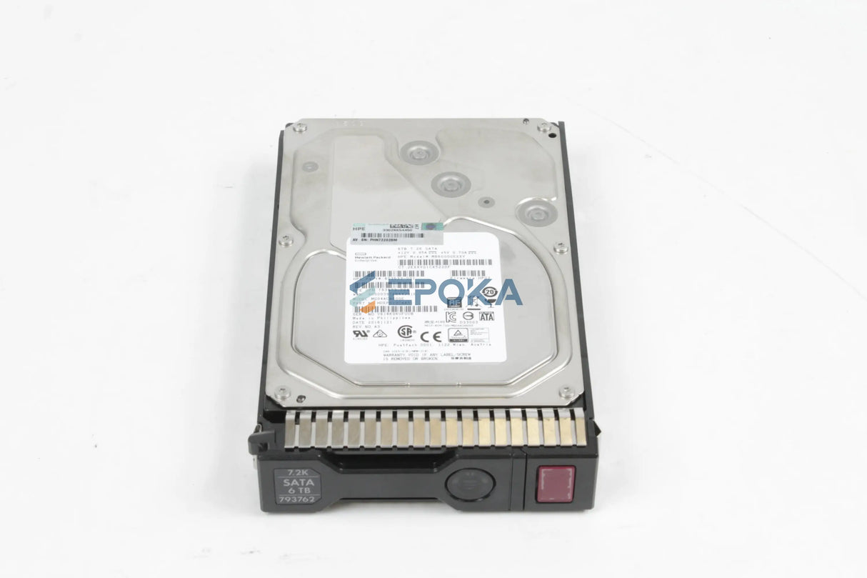 HP 793667-B21 HP 6TB 6G SATA 7.2K rpm LFF (3.5-inch) SC 512e Performance