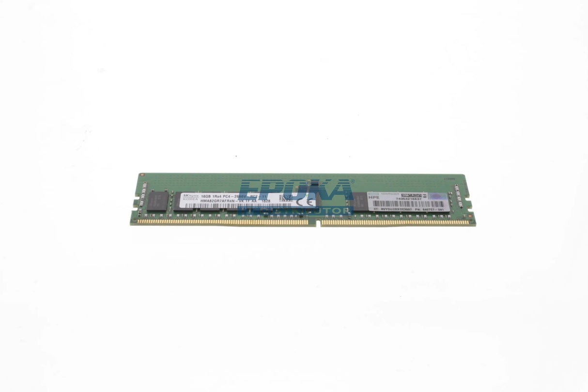 HP 815098-B21 HPE 16GB 1RX4 PC4-21300 DDR4-2666MHZ