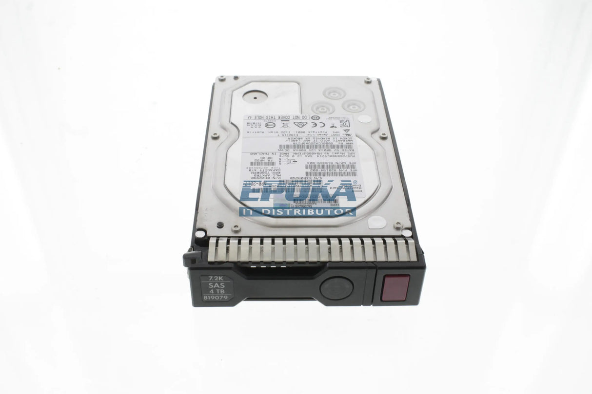 HP 818367-B21 HPE 4TB SAS 12G Midline 7.2K LFF (3.5in) SC