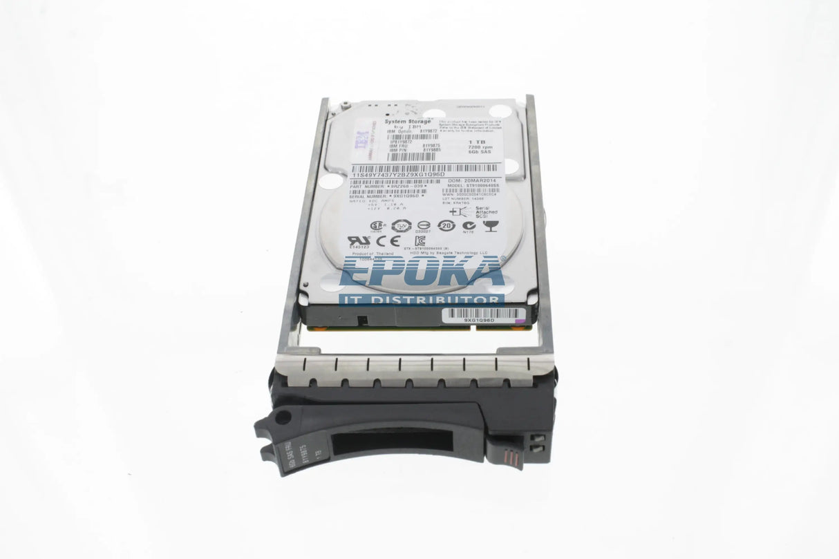 IBM 81Y9875 1TB 2.5" 7.2K NL-SAS HDD