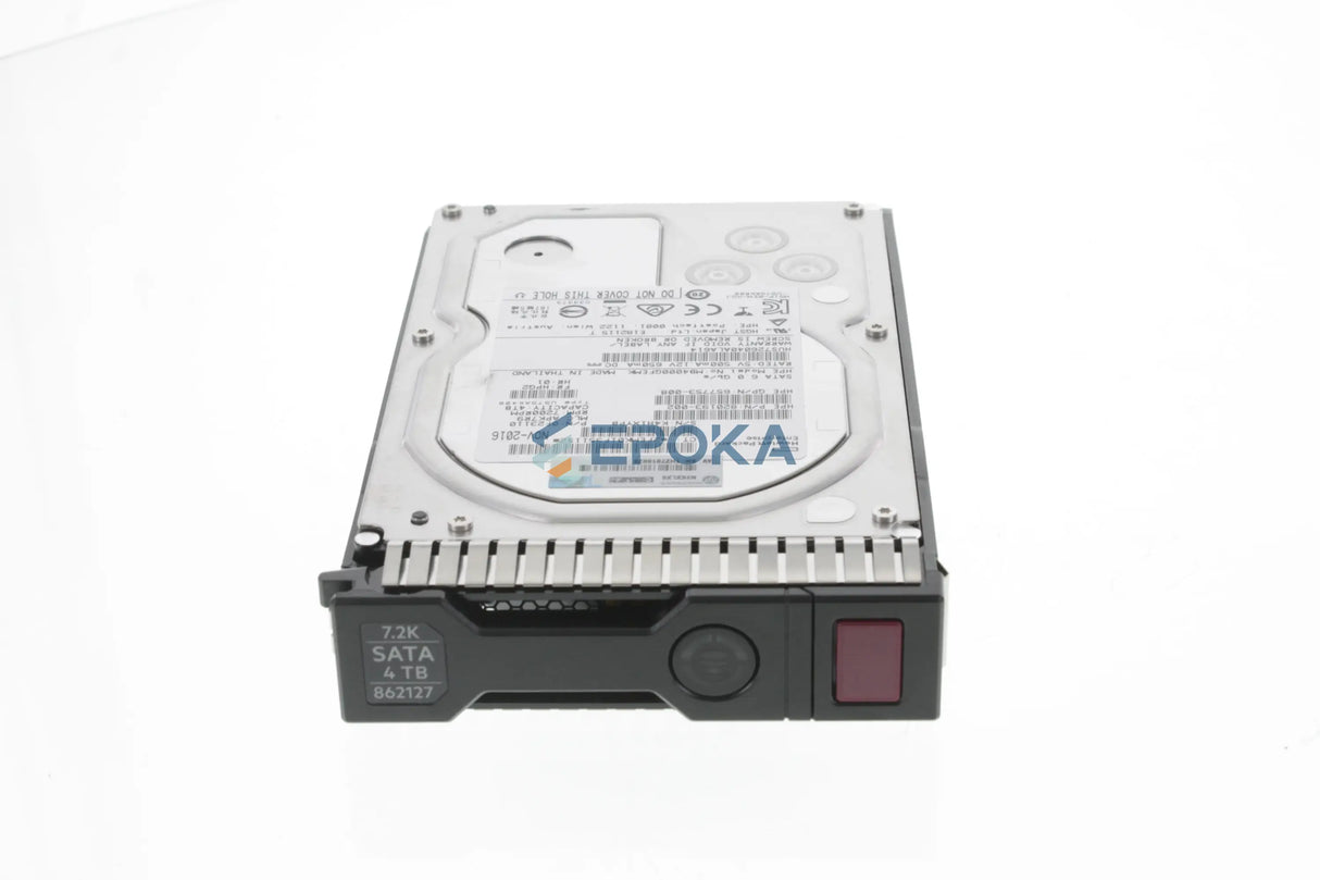 HPE 4TB SATA 6G 7.2K Midline LFF (3.5in) SC  HDD