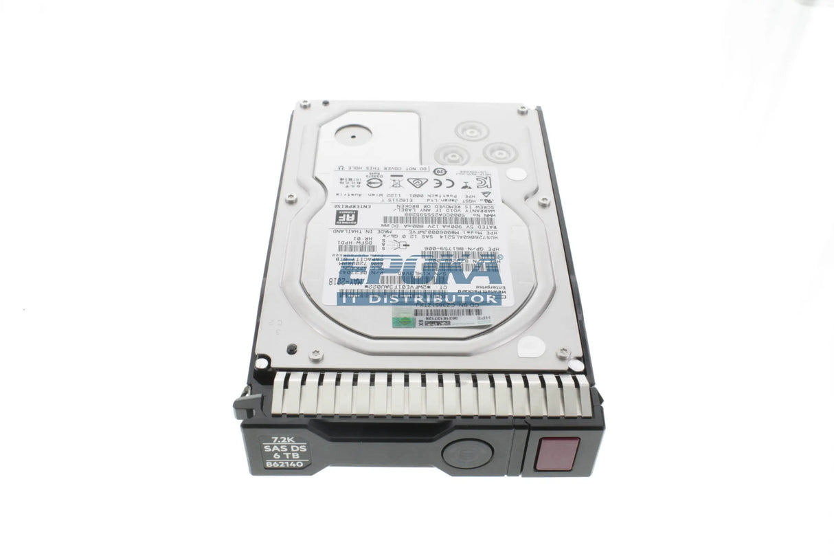 HP 861754-B21 HPE 6TB SAS 12G Midline 7.2K LFF (3.5in)