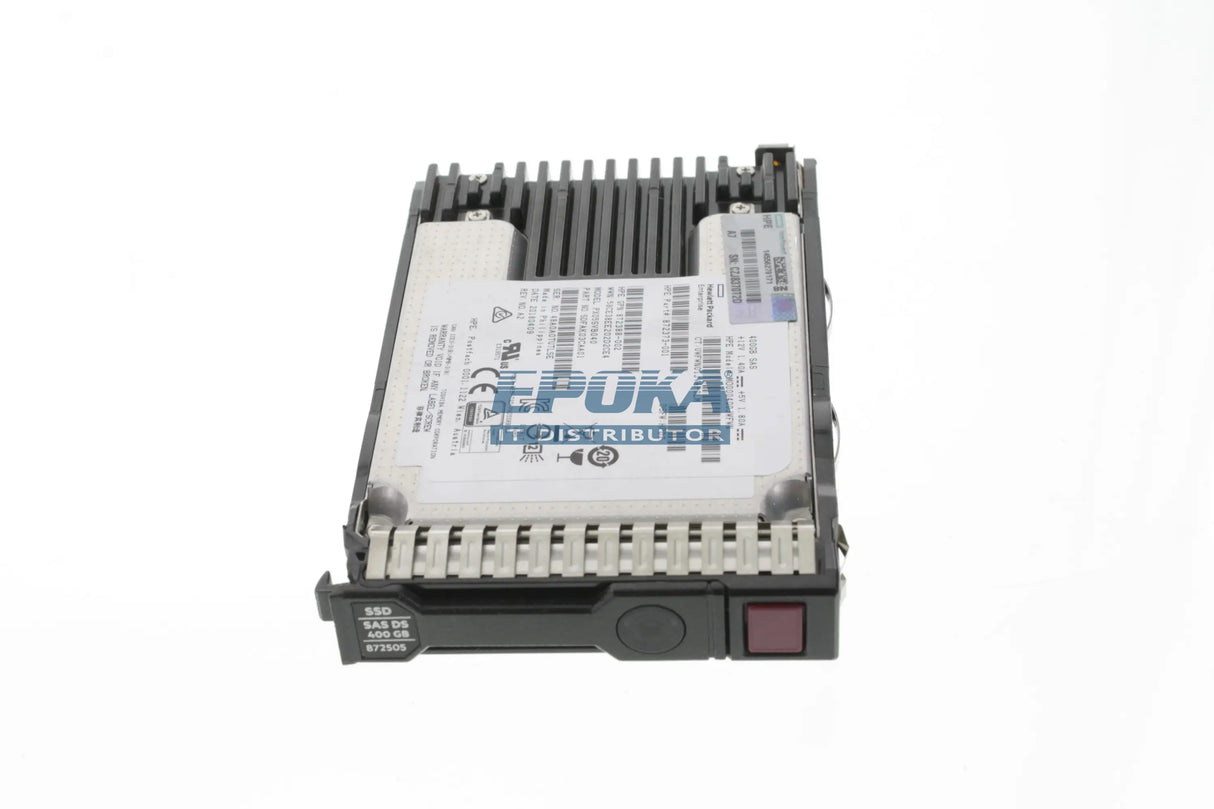 HP 872374-B21 HPE 400GB SAS 12G Mixed Use SFF (2.5in) SC 3yr Wty Digitally Signed Firmware SSD