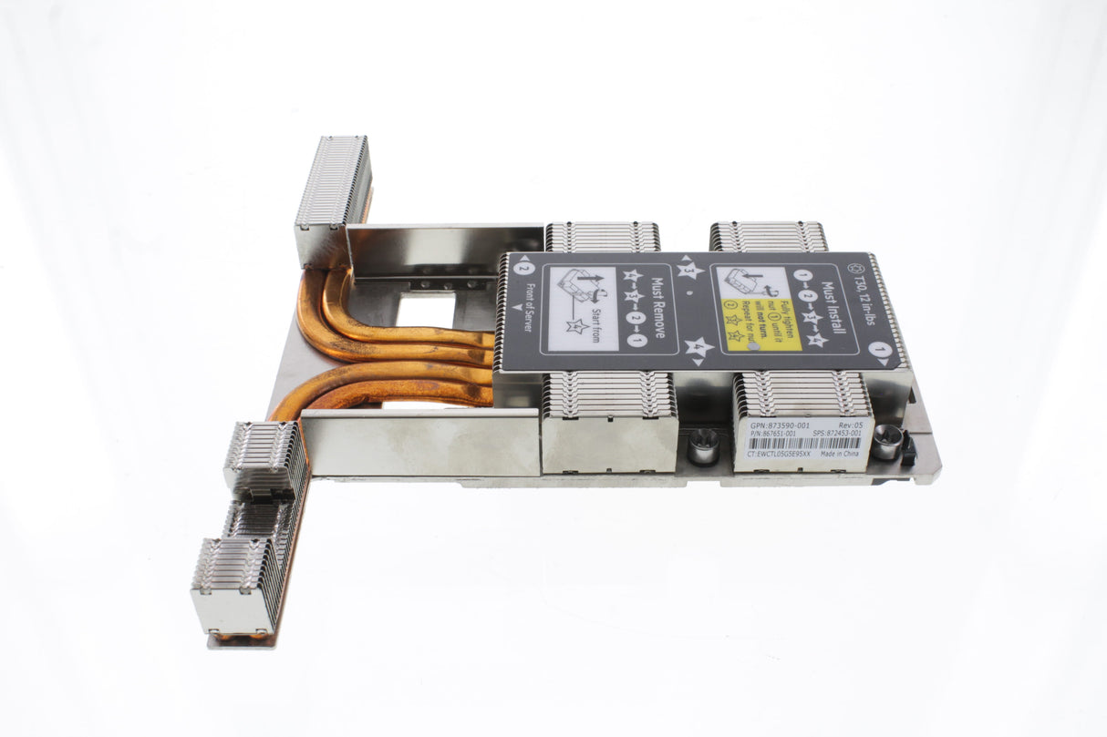 HP 872453-001 Heatsink 1U high performance DL360 G10