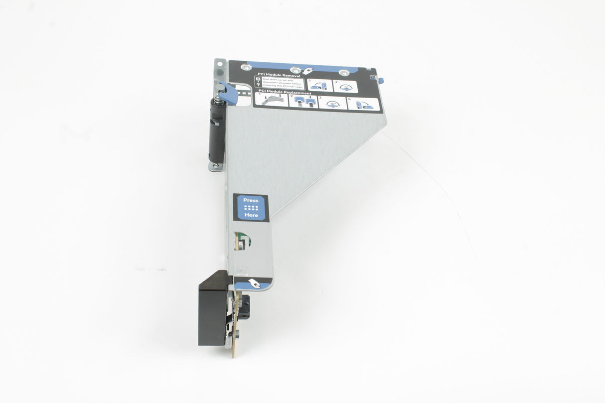 Primary and secondary PCI riser cage