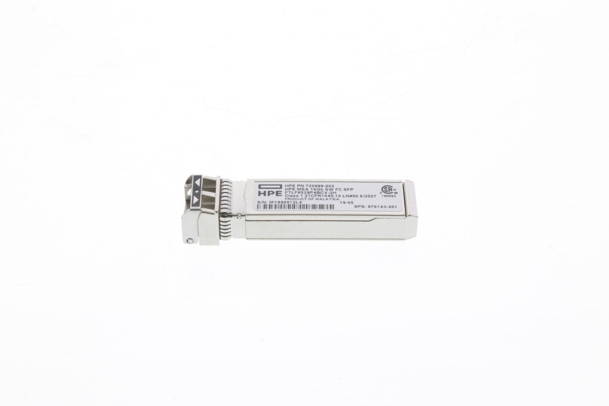 HP 876143-001 HP MSA 2040 16GB SW FC SFP+ 1 UNIT