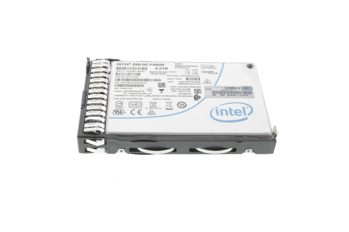 HP 877998-B21 HPE 3.2TB NVMe x4 Lanes Mixed