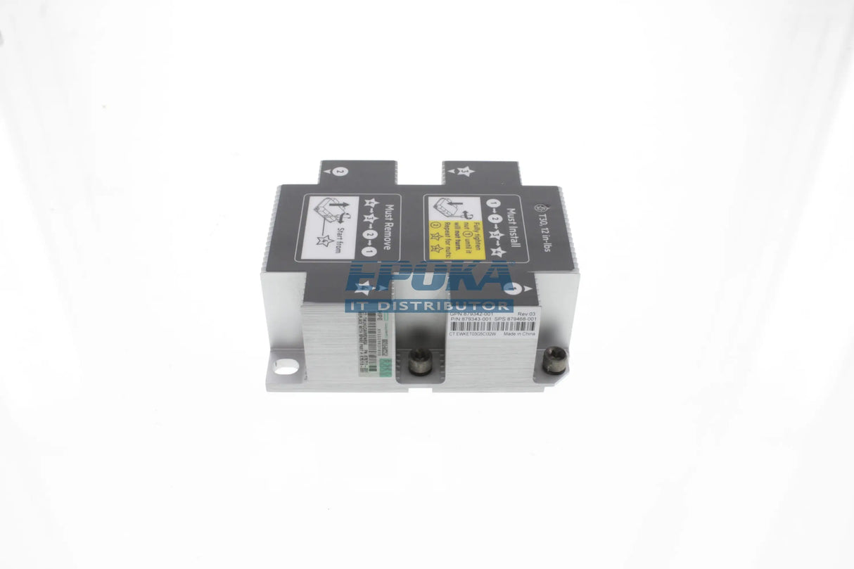 HP 879468-001 HPE ML350G10 Standard Heatsink