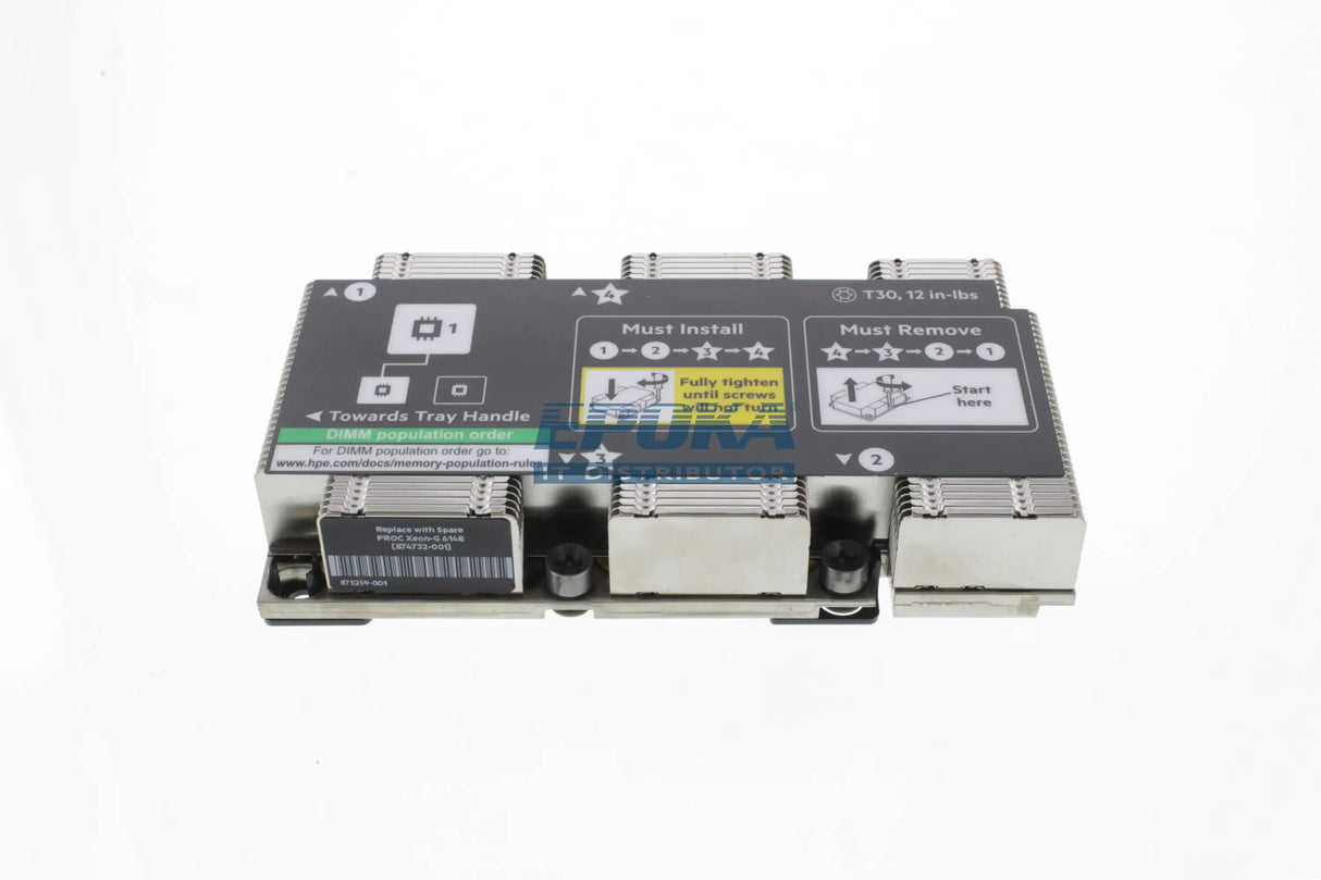 HP 879851-001 Heatsink Processor1 XL1x0r Gen10