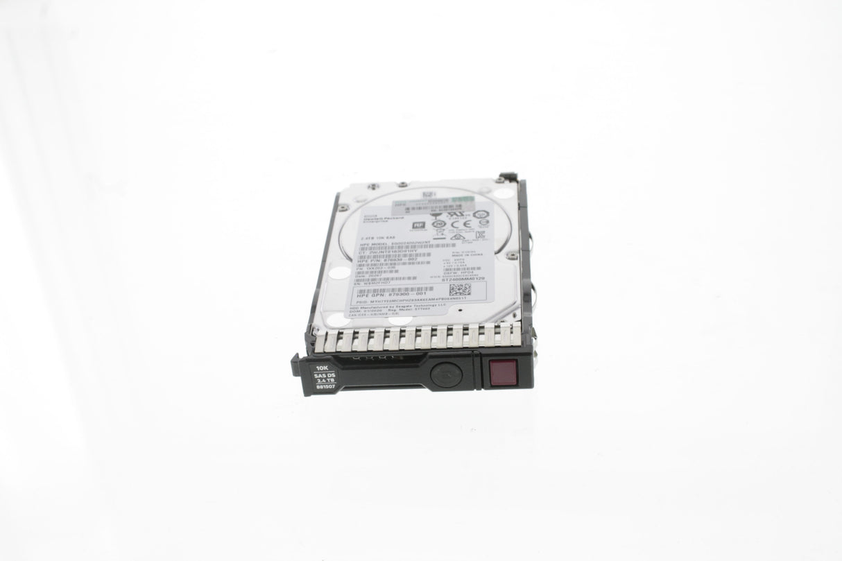 HPE 2.4TB SAS 12G 10K SFF (2.5in) SC 512e DS HDD