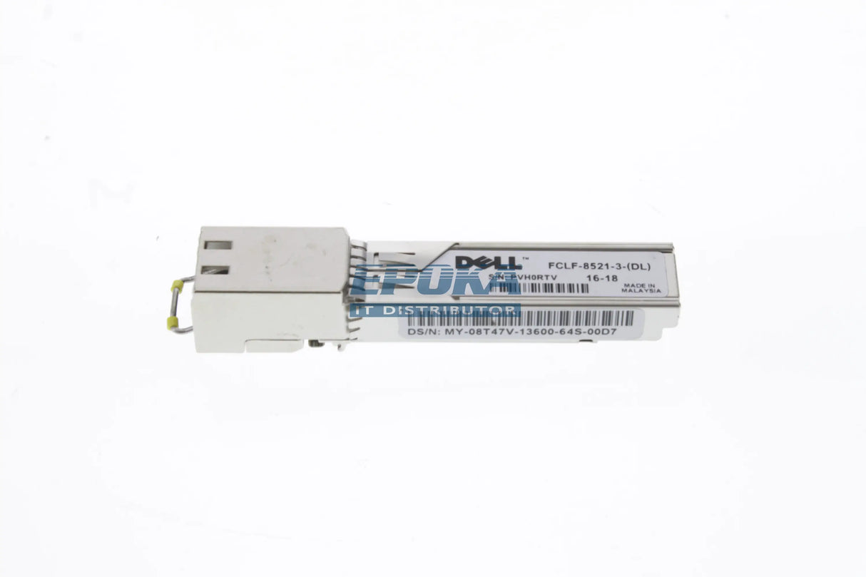 Dell 8T47V Dell 1G Copper RJ45 SFP SR Transceiver
