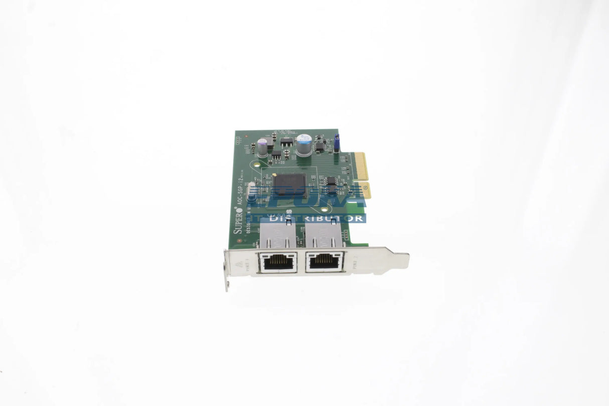 SuperMicro AOC-SGP-I2 Supermicro Std LP 2-port GbE RJ45 Intel i350-t2