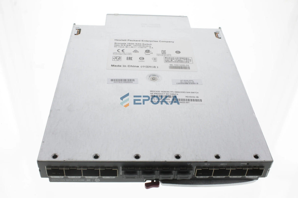 HP Brocade 16Gb/28 SAN Switch Power Pack+ for BladeSystem c-Class
