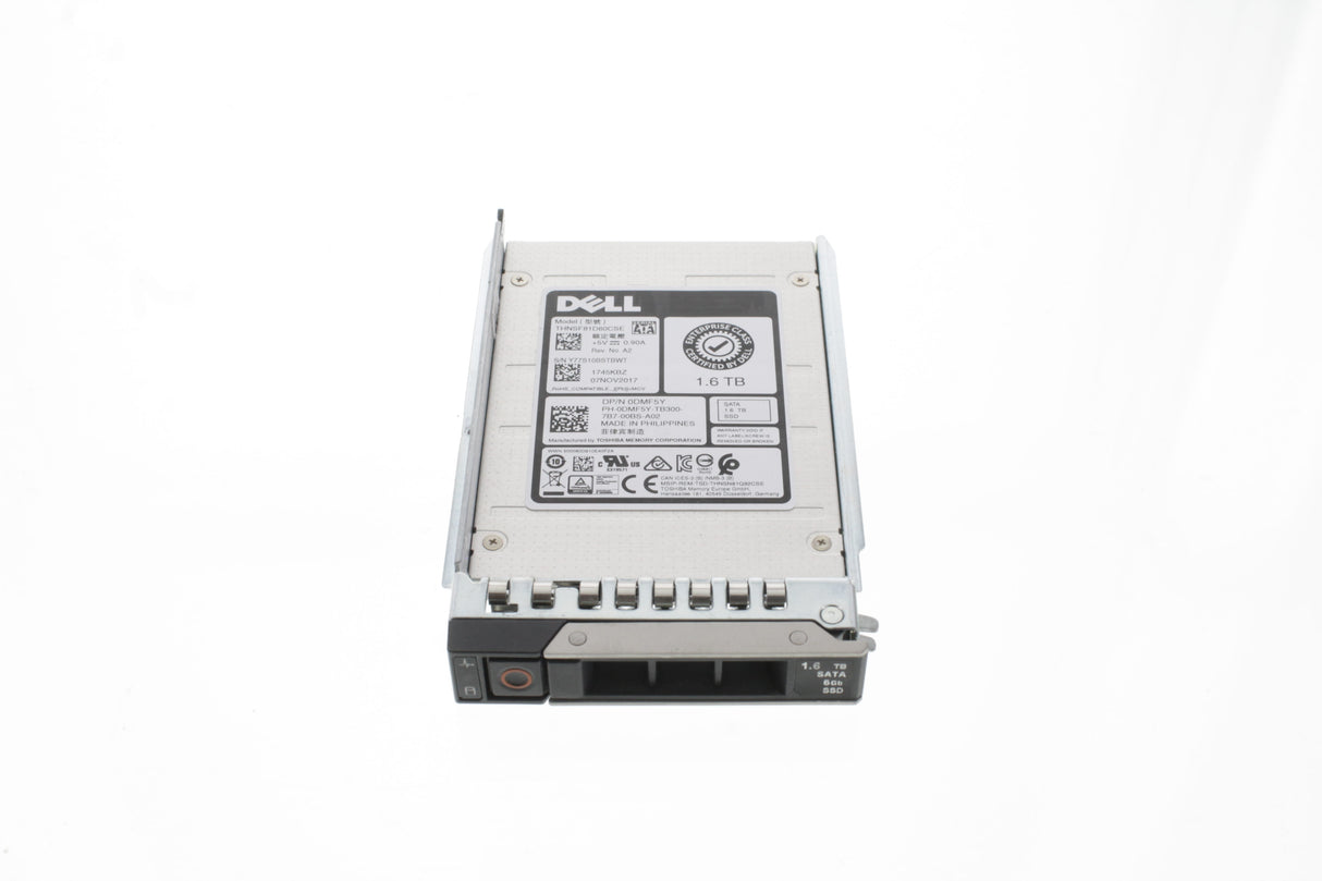 Dell DMF5Y 1.6TB SSD 6G SATA 2.5" MU MLC