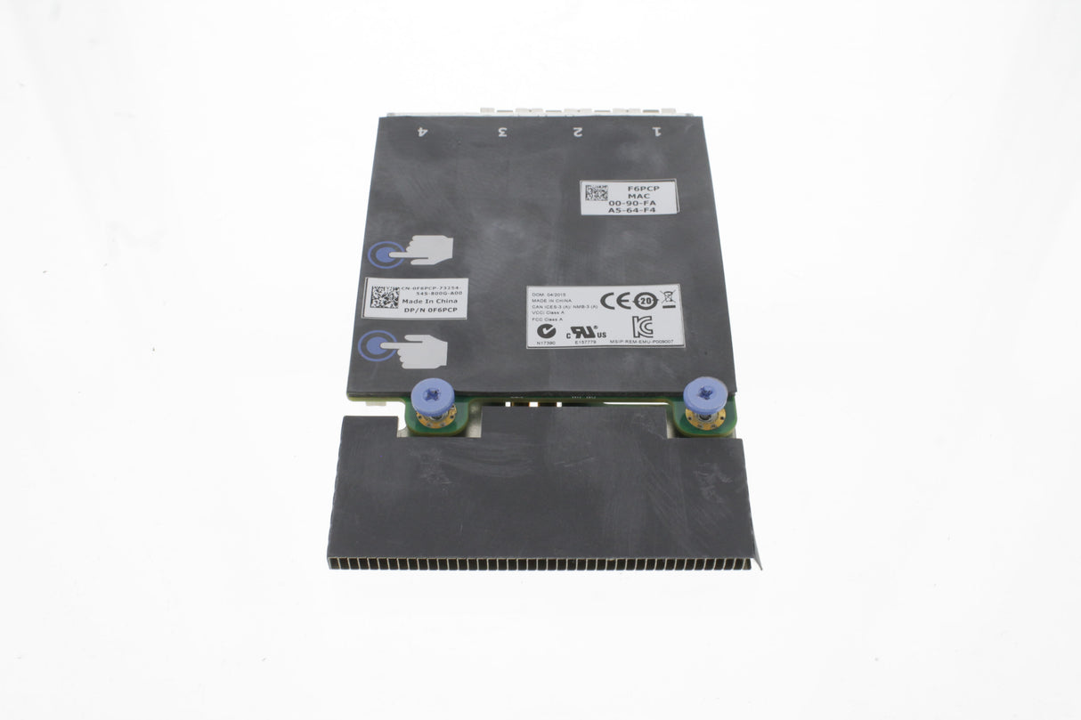 Emulex F6PCP Dell QP 10G SFP+ NDC Emulex