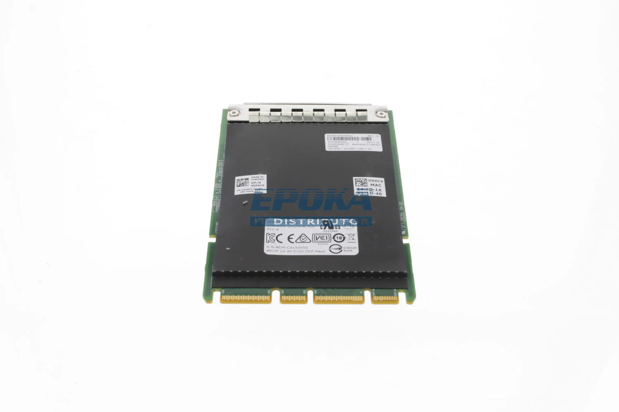Dell G9XC9 Dell Broadcom 5720 QP 1G BASE-T OCP