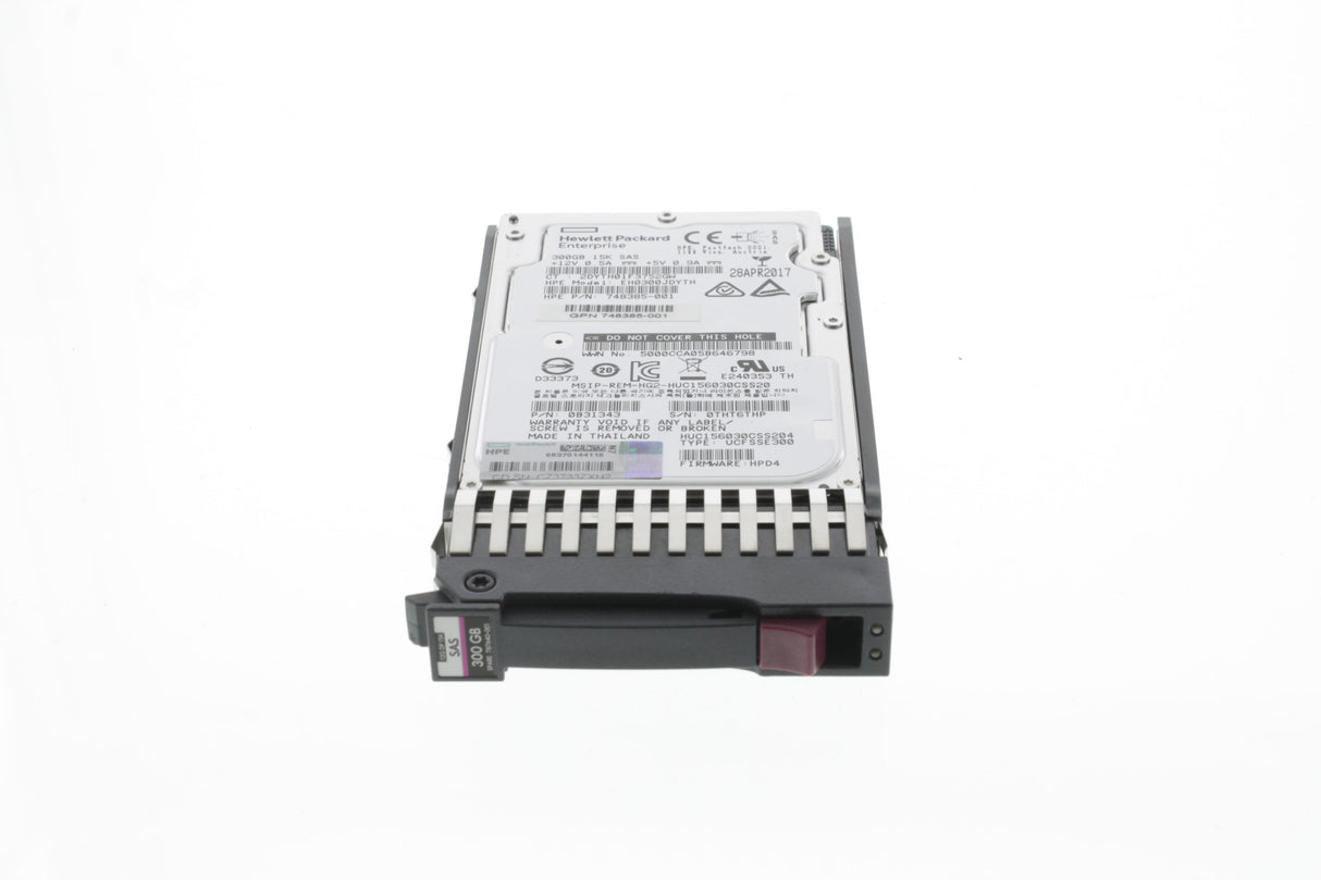 HP J9F40A HP 300GB 12G SAS 15K 2.5