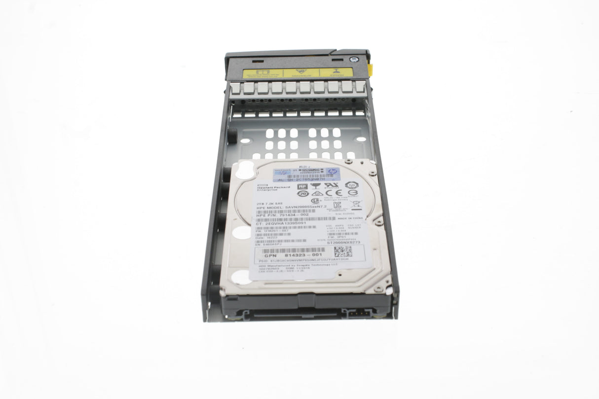 HP M0S92B HPE 3Par 2TB 12G 7.2K SAS 2.5" HDD