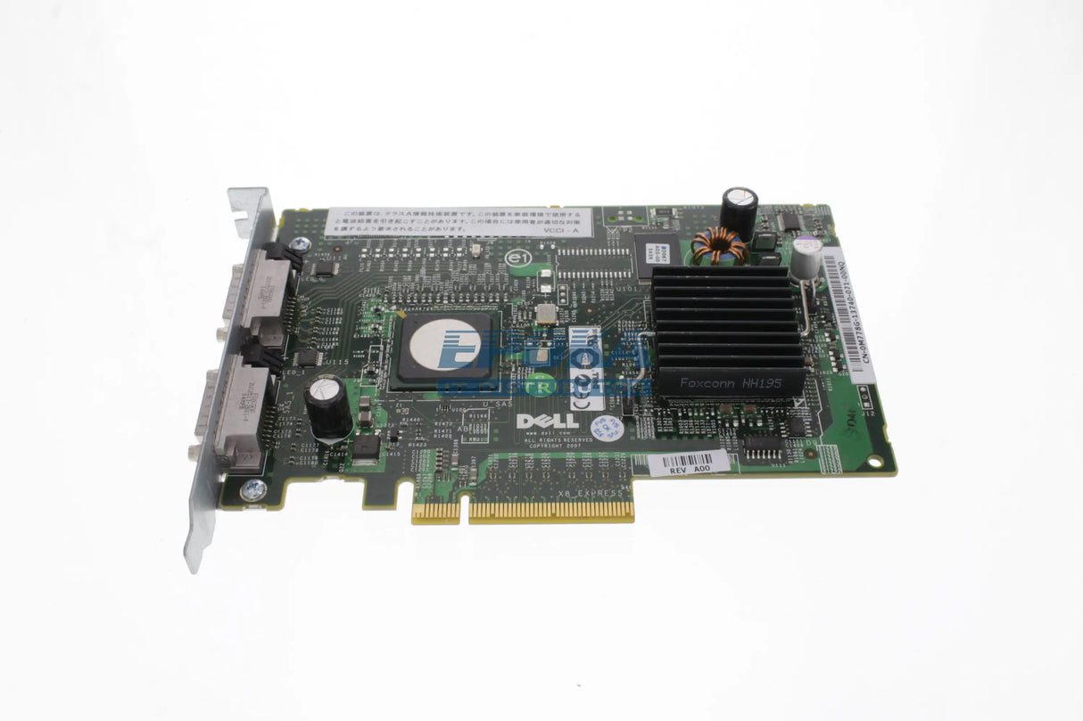 Dell M778G Dell SAS 5/E 8-Port PCIe x8 HBA Controller Card
