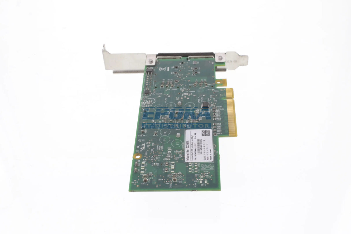 HP MCX354A-FCBT Mellanox ConnectX-3 40/56GbE PCIe3.0 x8 8GT/s Dual-Port QSFP Adapter