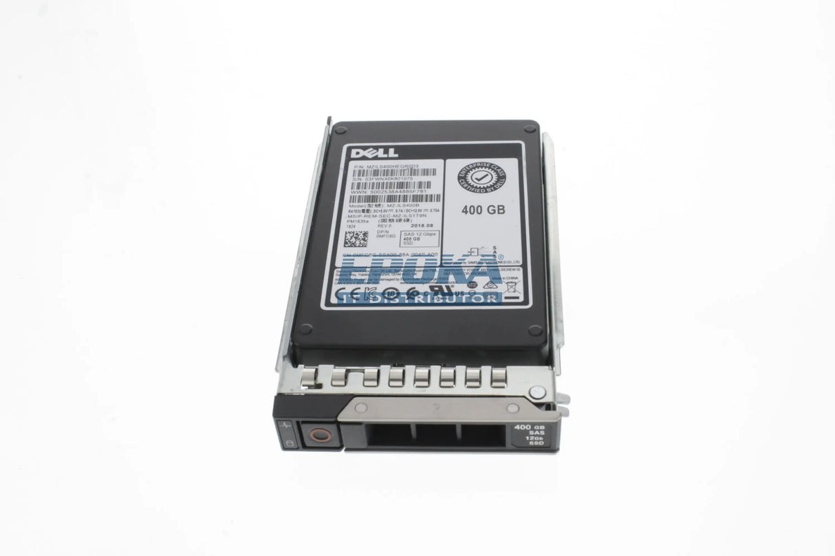 Dell MFC6G Disk 400G SSD 12G SAS 2.5" MU TLC