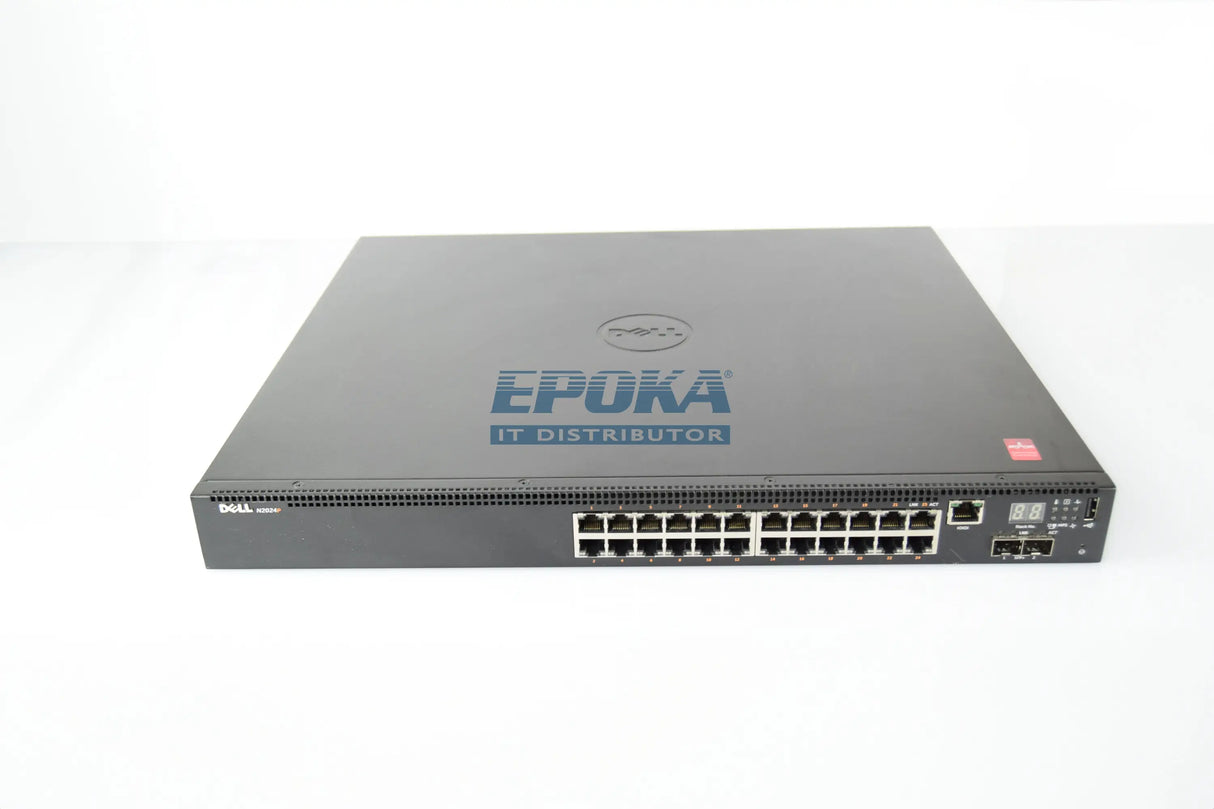 Dell N2024P Dell N2024P PoE Switch 24x1G RJ45, 2x 10G SFP+
