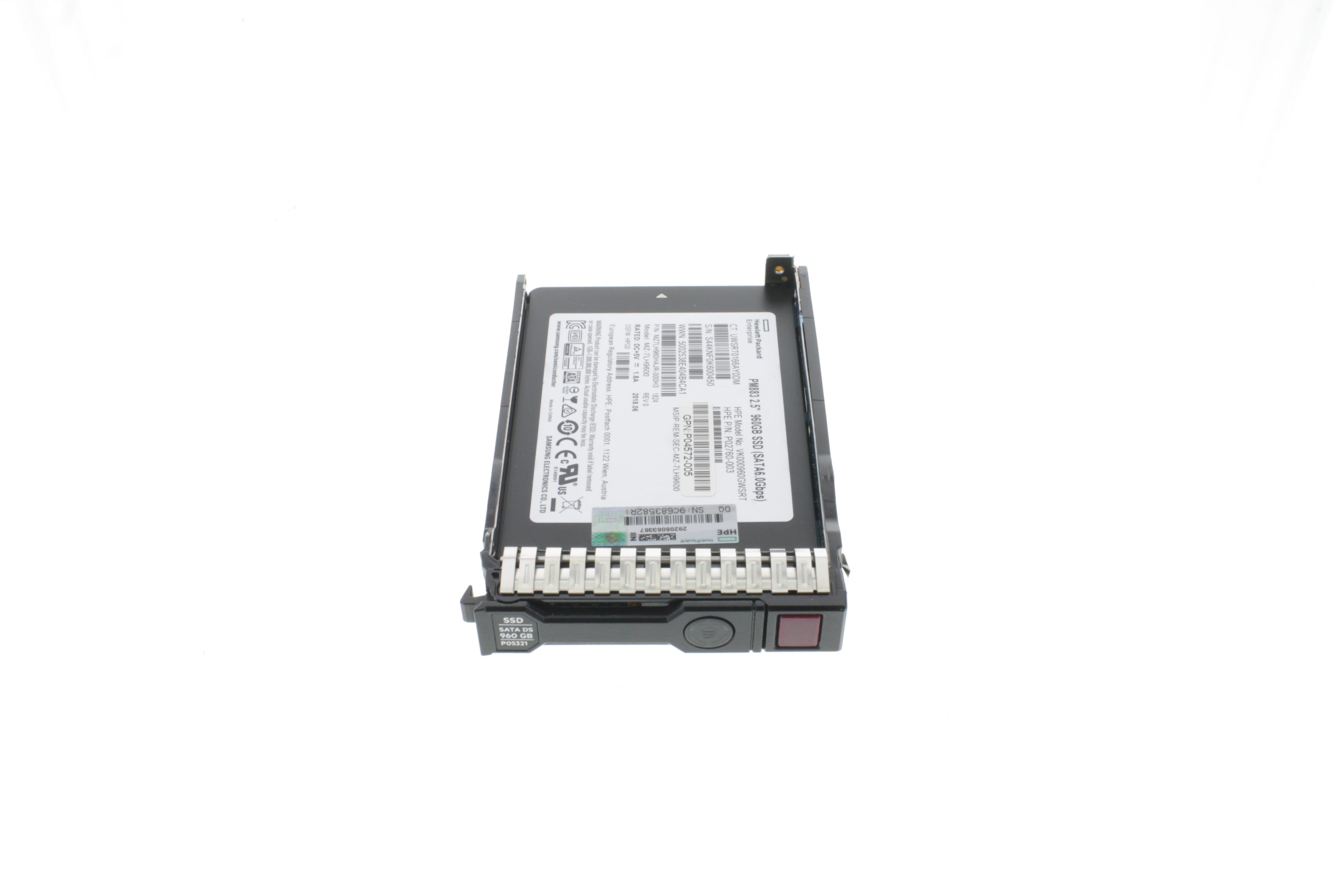 HP P04564-B21 HPE 960GB SATA RI SFF SC DS SSD