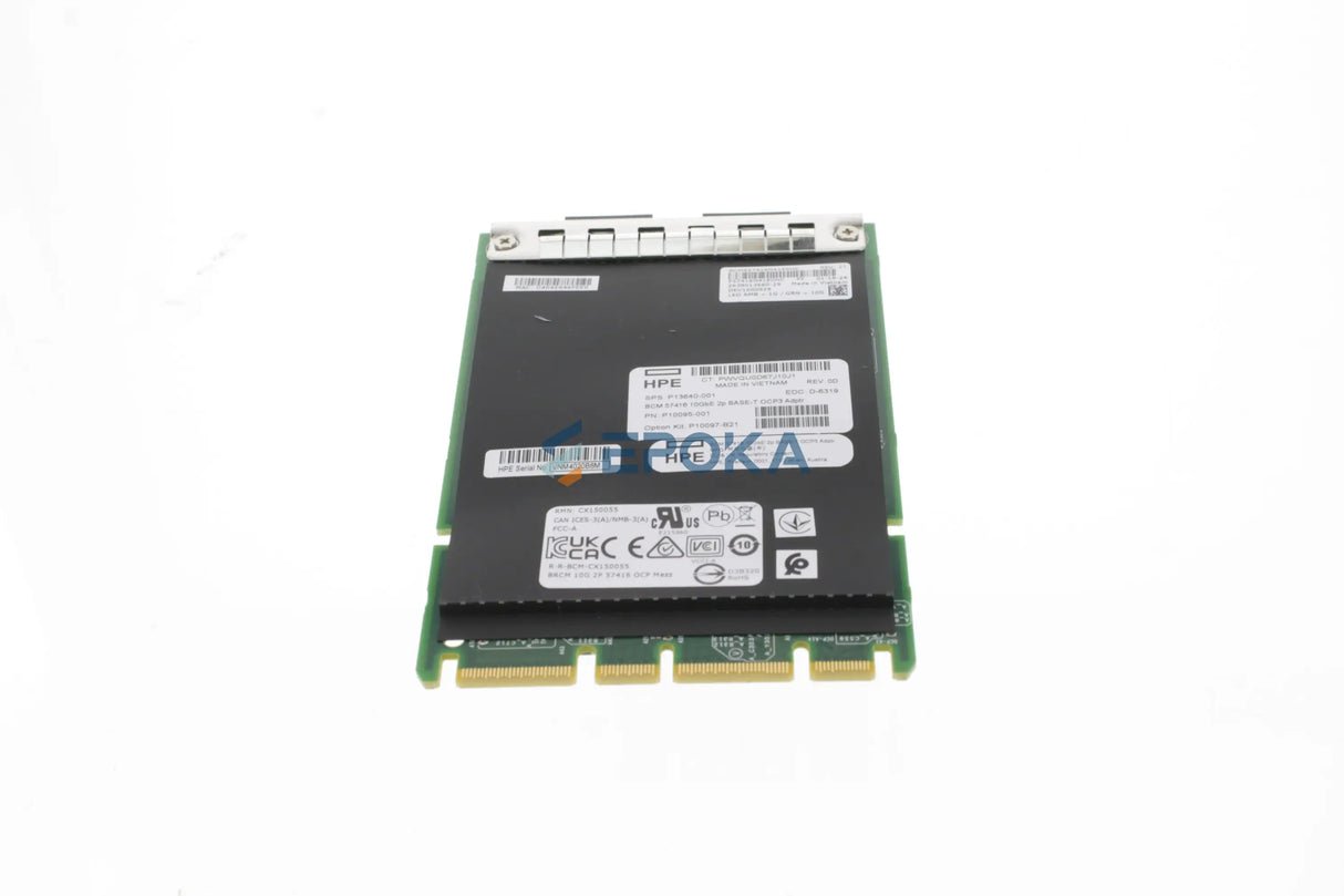 HP P10097-B21 HP Broadcom BCM57416 Ethernet 10Gb 2-port BASE-T OCP3 Adapter