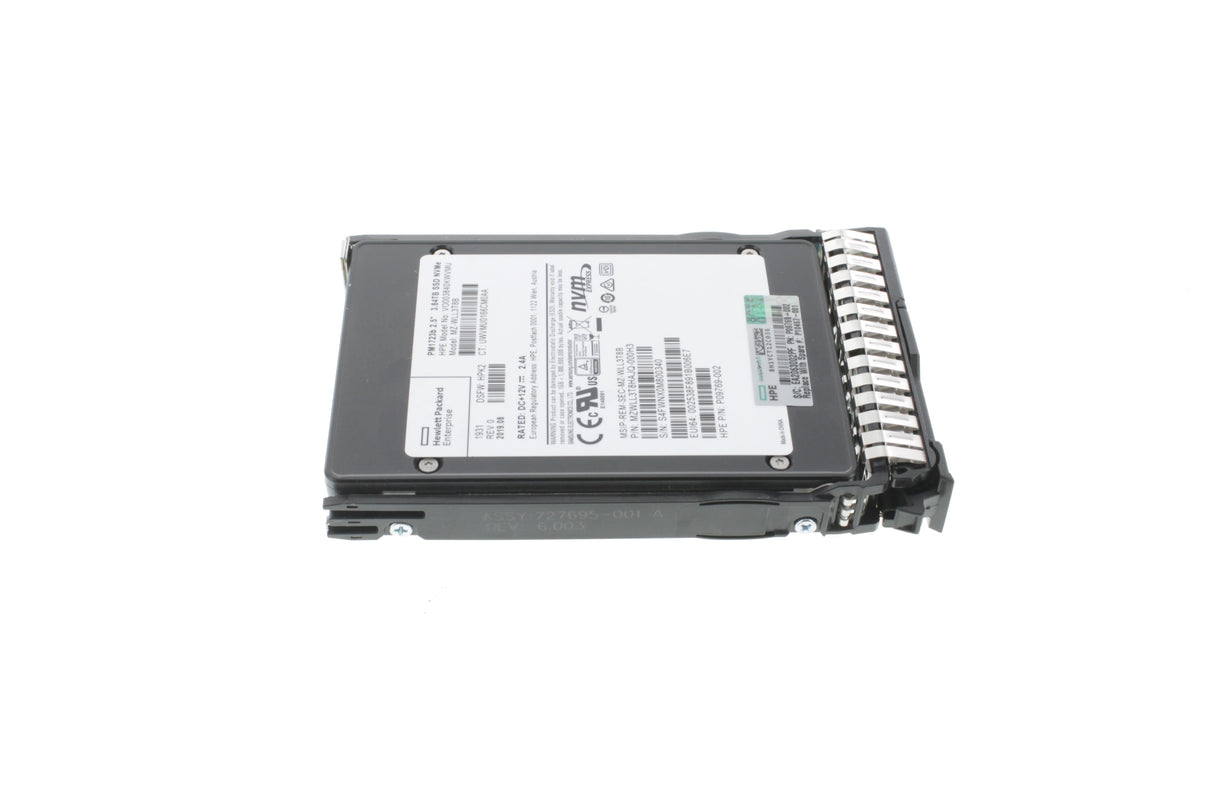 HP P10216-B21 HPE 3.84TB NVMe x4 Lanes Read Intensive SFF (2.5in) SCN 3yr Wty Digitally Signed Firmware SSD