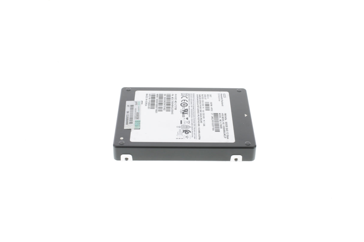 HPE 800GB SAS 12G Mixed Use SFF (2.5in) SC PM1645A SSD