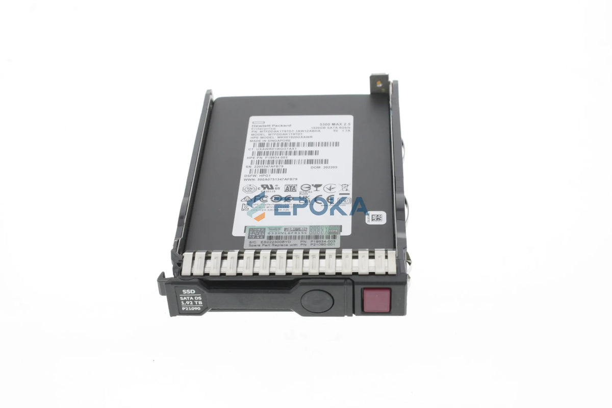 HPE 1.92TB SATA 6G Mixed Use SFF (2.5in) SC SSD