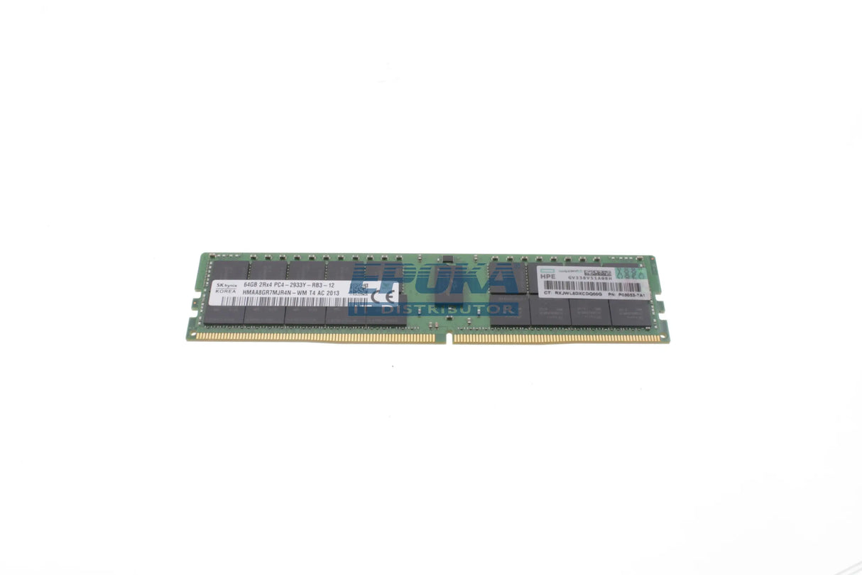 HP P28217-B21 HPE SYNERGY 64GB (1X64GB) DUAL RANK X4 DDR4-2933 CAS-21-21-21 REGISTERED SMART MEMORY KIT