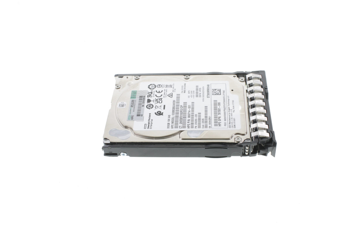 HPE 300GB SAS 12G Mission Critical 10K SFF (2.5in) BC HDD