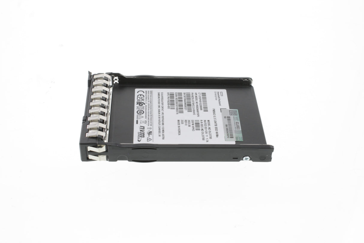 HP P57758-B21 HPE DX 3.84TB NVMe Gen4 Mainstream Performance Read Intensive SFF BC U.3 Static Multi Vendor FIO SSD