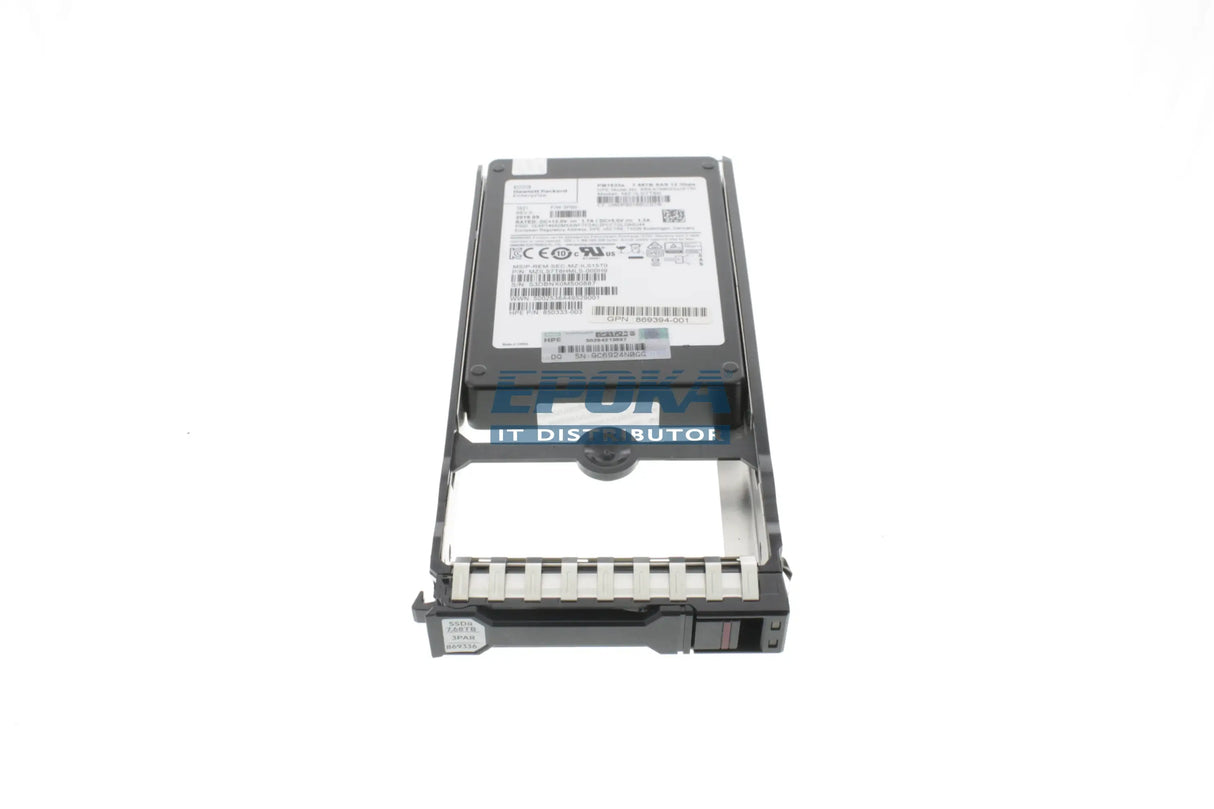 HP Q0F45A HPE 3PAR 9000 7.68TB SAS SFF (2.5in) FIPS Encrypted SSD