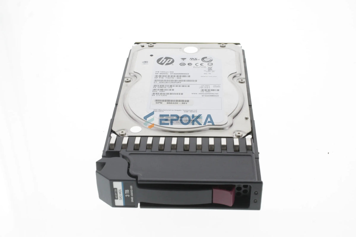 HP P2000 3TB SAS 6G 7.2K LFF (3.5in) HDD