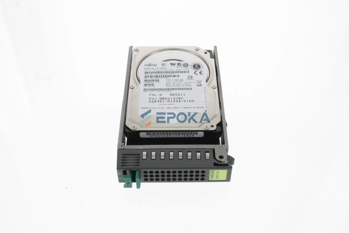 FUJITSU S26361-H1094-V100 146GB SAS 6Gb/s 2.5" 10K Hard Disc