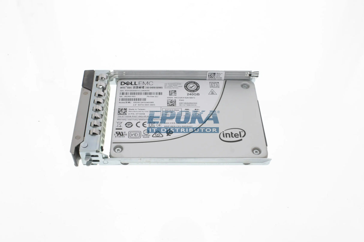 Dell T1WH8 240GB SSD 6G SATA 2.5" MU TLC