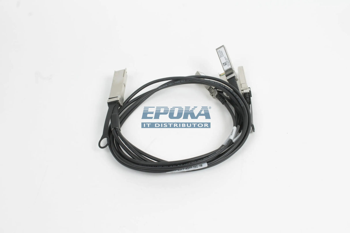 Dell TCPM2 Dell QSFP+ to 4x SFP+ Breakout Cable 1M